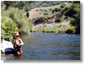 Imagine wading a beautiful riffle, learning to fly fish while catching wild and feisty Brown, Rainbow & Cutthroat trout