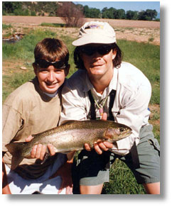 What better way to spend a beautiful day than learning to fly fish?