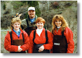 You are guaranteed personable service because we never put more than 3 people with any of our guide/instructors.
