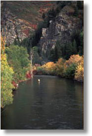 Winding through the majestic Wasatch Mountains in a setting as beautiful as can be